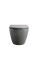Унітаз підвісний Mixxus Premium ELLIPSE-0309-T1 GRAY 530x360x350mm система змиву TORNADO 1.0 (MP6655)