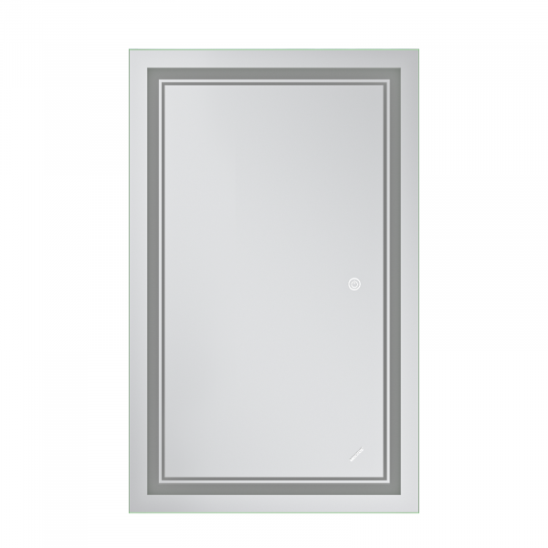 Дзеркало Mixxus Premium QUADRO MR20-50x80-Reverse з Led Touch, Anti-fog, димером, регулятором яскравості (MP6620)