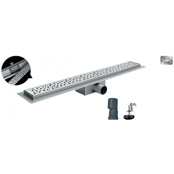 Душовий трап із нержавіючої сталі SUS304 Koer FD20-70x500 (KR3266)