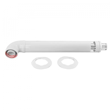 Комплект коаксиального дымохода KOER KCH.02 Premium для котла 1000 мм, 60/100 (KR5660)