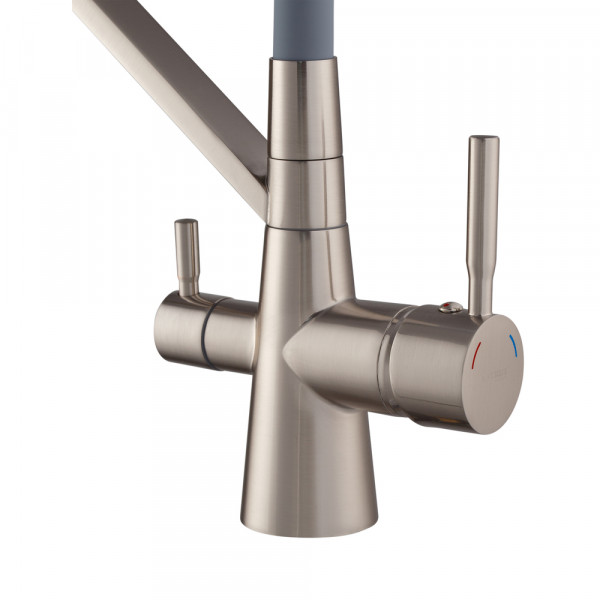 Змішувач для кухні Mixxus Premium Magnet 021 SS COLOR REFL.GREY (MI6976)