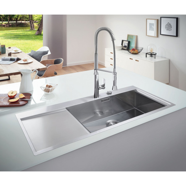 Мойка кухонная Grohe EX Sink K1000 (Двойная крыло слева) (31582SD0)