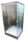 Душова кабіна з низьким піддоном Mixxus CUBIC SCT01-100x100x195-FB CHROME матове скло 4мм (MI6904)