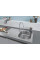 Мийка для кухні із нержавіючої сталі Grohe K200 (31552SD1)