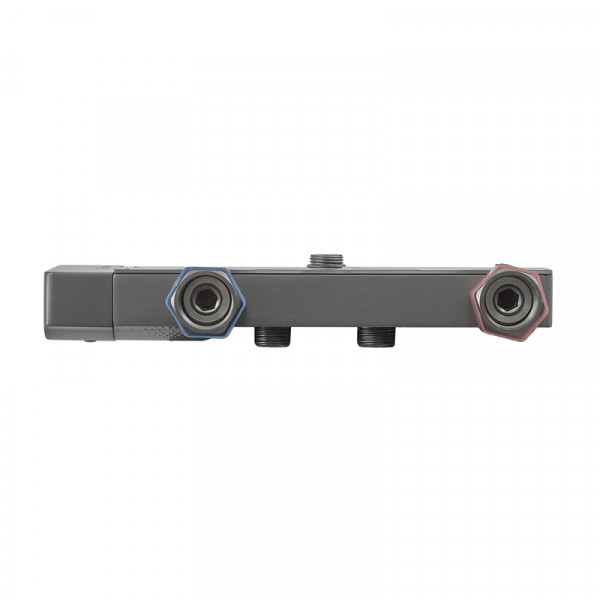 Душова колона зі змішувачем Mixxus Premium RIVIERA 009-J GRAPHITE з кнопкою перемикання, 4 режими (MI6835)