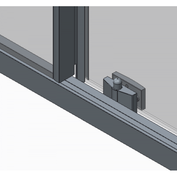 Душевая кабина без поддона Koer SR SC10-90x90x195-TR-12 прозрачное стекло Easy Clean 6мм, матовое золото (KR5943)