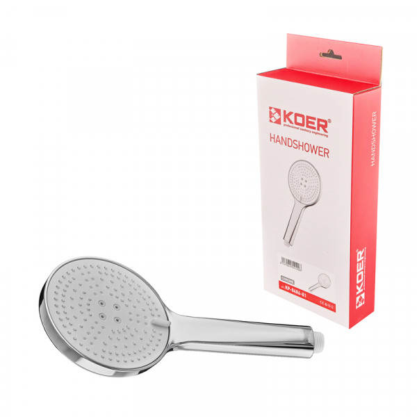 Лійка для душу Koer KP-0406-01 3 функції (Колір хром) (KR5410)