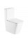 Чаша унитаза-компакта Mixxus Premium Quadro-0401-T1 Bowl 610х365х825 Tornado 1.0 без сиденья (MI8343)