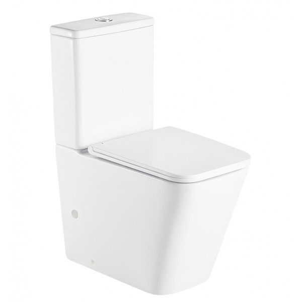 Чаша унитаза-компакта Mixxus Premium Quadro-0401-T1 Bowl 610х365х825 Tornado 1.0 без сиденья (MI8343)