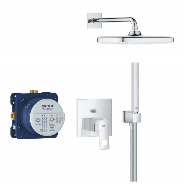 Скрытая душевая система Grohe Eurocube Tempesta 250 Cube (25289000)