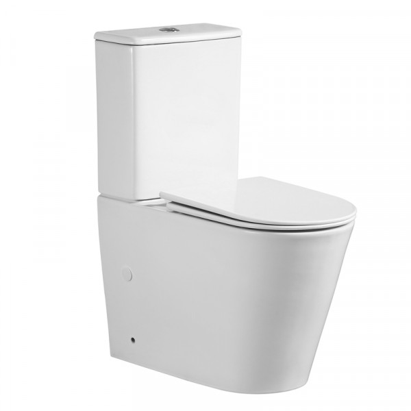 Чаша унитаза-компакта Mixxus Bevel-0407-T1 Bowl 630х350х795 Tornado 1.0 без сиденья (MI8350)