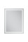 Дзеркало Mixxus Premium QUADRO MR20-90x70-Reverse з Led Touch, Anti-fog, димером, регулятором яскравості (MP6621)