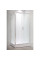 Душова кабіна з низьким піддоном MIXXUS HARD SCT01-100x80x198-TR CHROME прозоре скло 5мм NEW (в 2 ящ) (MI8367)
