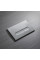 Панель смыва Koer KT-0608-01 240x160x10mm пластиковая, закругленная кнопка (цвет хром) (KR6124)