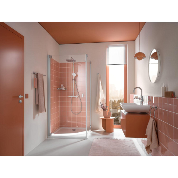 Душевая система с термостатом для настенного монтажа Grohe Tempesta System 250 Cube (26689001)
