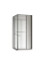 Душова кабіна без піддону Koer SR SC09-90x90x200-R-TR-07 прозоре скло Easy Clean 6мм Графіт (KR5772)