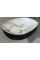 Раковина накладна MIXXUS PREMIUM ELLIPSE-0105 MARBLE-BLACK 600х400х150mm (MP6565)
