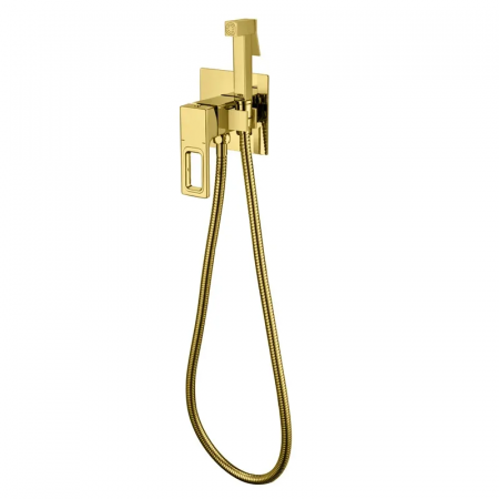 Смеситель для гигиенического душа KOER KB-23009-12 (Цвет матового золота) (KR5984)