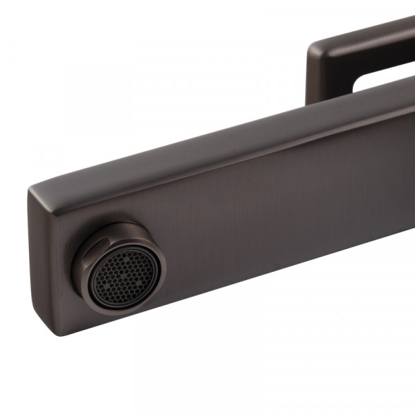 Смеситель для умывальника высокий KOER KB-11009-07 (Цвет графит) (KR5978)