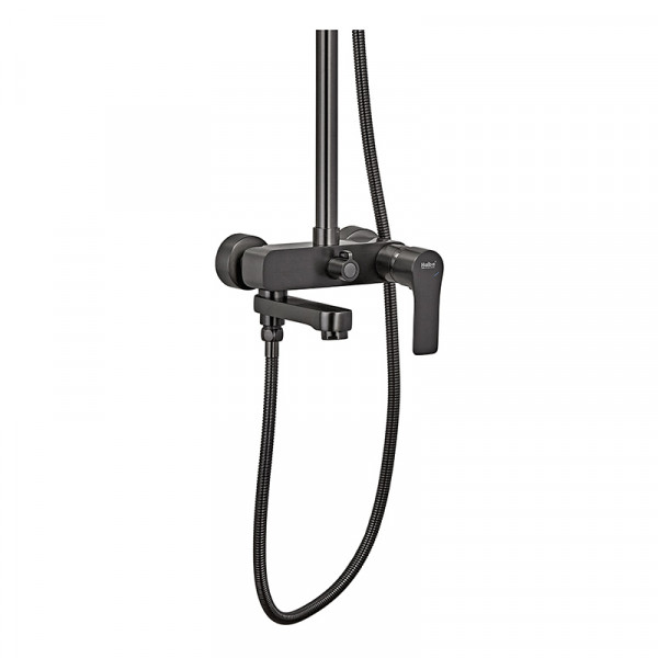 Душова колона із змішувачем Haiba Milano 003-J Graphite (HB4009)