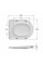 Унітаз-компакт Mixxus WAVE-0405-R 630х350х795mm, система змиву RIMLESS (MI6694)