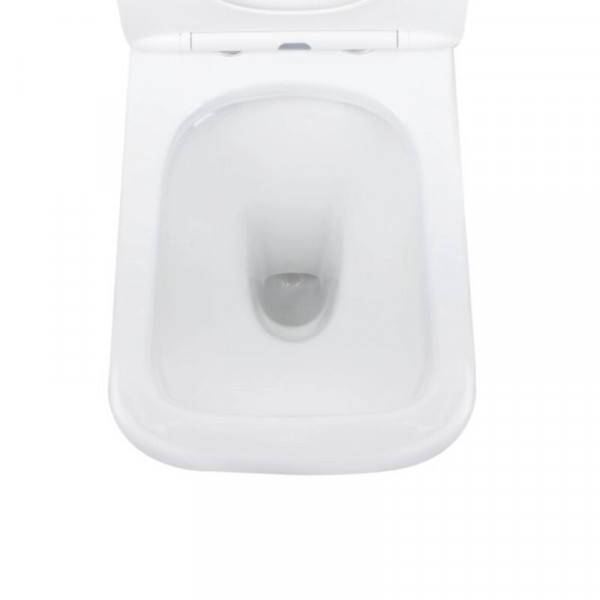 Чаша унитаза-компакта Mixxus Style-0403-R Bowl 620х360х800 Rimless без сиденья (MI8358)