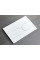 Панель смыва Koer KT-0604-03 240x160x10mm пластиковая, закругленная кнопка (KR5322)