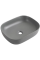Раковина накладна Mixxus Premium DIVERSE-0115 GRAY 490x395x135mm (MP6650)
