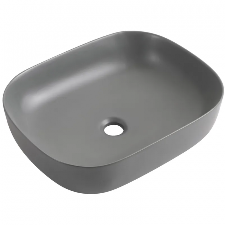 Раковина накладная Mixxus Premium DIVERSE-0115 GRAY 490x395x135mm (MP6650)