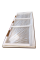 Бічна стінка до кабіни Koer SR SW05-90x200-TR-01 прозоре скло Easy Clean 6мм, хром (KR5407)