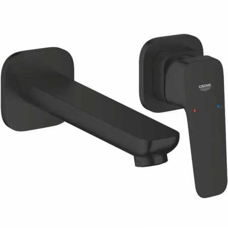 Смеситель для раковины Grohe Cubeo на 2 отверстия M-размера (1017882430)