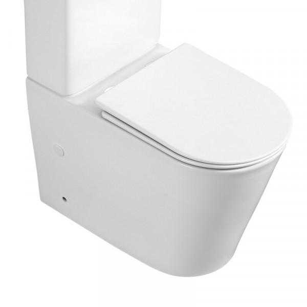 Чаша унитаза-компакта Mixxus Bevel-0407-T1 Bowl 630х350х795 Tornado 1.0 без сиденья (MI8350)