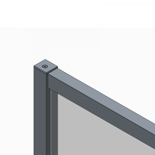 Душевая кабина без поддона Koer SR SC10-90x90x195-TR-12 прозрачное стекло Easy Clean 6мм, матовое золото (KR5943)