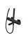 Душова колона Mixxus Premium VIRGO 009-J BLACK з термостатичним змішувачем,3 функції (MI6646)