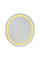 Дзеркало Mixxus Premium ELLIPSE MV05-80x70-Reverse WHITE з Led Touch, Anti-fog, димером (3-6,5kK) (MP6645)
