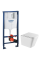 Комплект Grohe Set Унітаз QUADRO-0301-R + Інсталяція Grohe Rapid SL 38772001 (38772001QUADRO0301R)