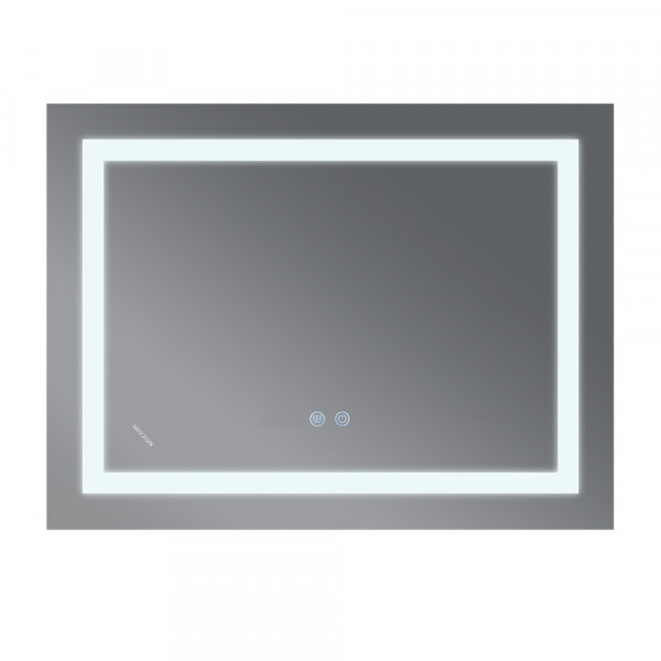 Дзеркало Mixxus WARM MR12-80x60-Reverse з Led Touch, Anti-fog, димером, регулятором яскравості (MI6672)