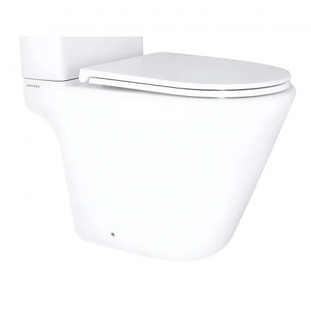 Чаша унитаза-компакта Mixxus Bevel-0405-R Bowl 605х370х800 Rimless без сиденья (MI8352)