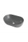 Раковина накладна Mixxus Premium ELLIPSE-0109 GRAY 500x300x140mm (MP6653)