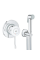 Набор 2 в 1 для туалета Grohe BauClassic (к-кт гиг.душа, смеситель прих.монтажа) (UA2904800S)