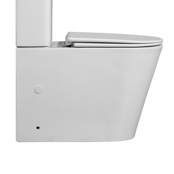 Чаша унитаза-компакта Mixxus Bevel-0407-T1 Bowl 630х350х795 Tornado 1.0 без сиденья (MI8350)