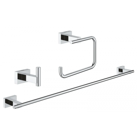 Набор аксессуаров 3 в 1 Grohe Essentials Cube New (40777001)