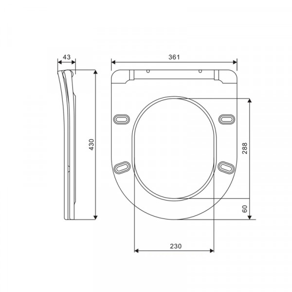 Комплект Grohe Set Унітаз ELLIPSE-0305-T3 + Інсталяція UA388400WG + панель 38732000 (388400WGELLIPS0305T3)
