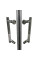 Душова кабіна без піддону Koer SR SC03-90x90x200-TR-01 прозоре скло Easy Clean 6мм, хром (KR5356)