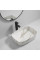 Раковина накладна Mixxus Premium BEVEL-0102 MARBLE 495х370х135mm (MP6519)