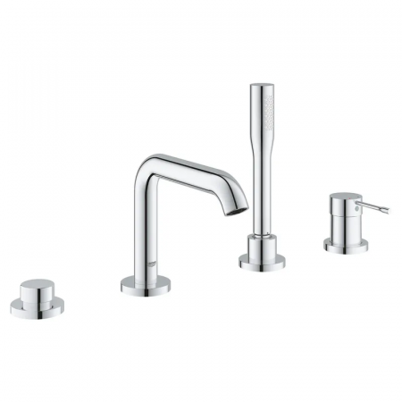 Однорычажный смеситель для ванны на 4 отверстия Grohe Essence (25251001)
