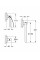 Набор аксессуаров 3 в 1 Grohe Essentials New (40775001)