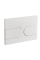 Панель смыва Koer KT-0604-03 240x160x10mm пластиковая, закругленная кнопка (KR5322)