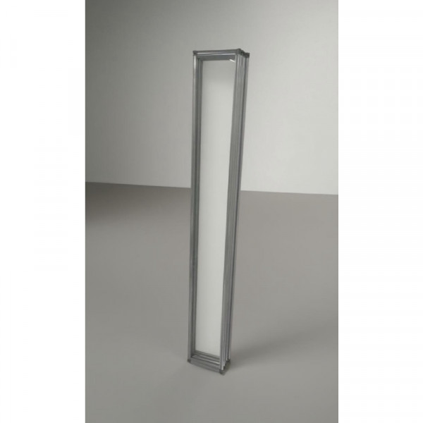 Шторки стеклянные на ванную складные Koer SR BS07-80x140-TR-01 прозрачное стекло Easy Clean 4мм, хром (KR5948)