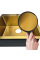 Мийка Mixxus MH6050 Micro Decor Brushed Gold (3.0/0.8) з нерж. сталі (колір матове золото) (MI8222)